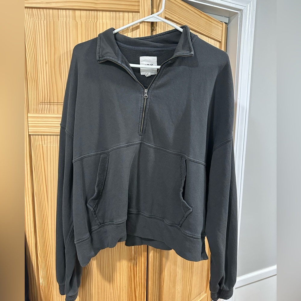 Aerie Sweatshirt and Shorts Matching Set